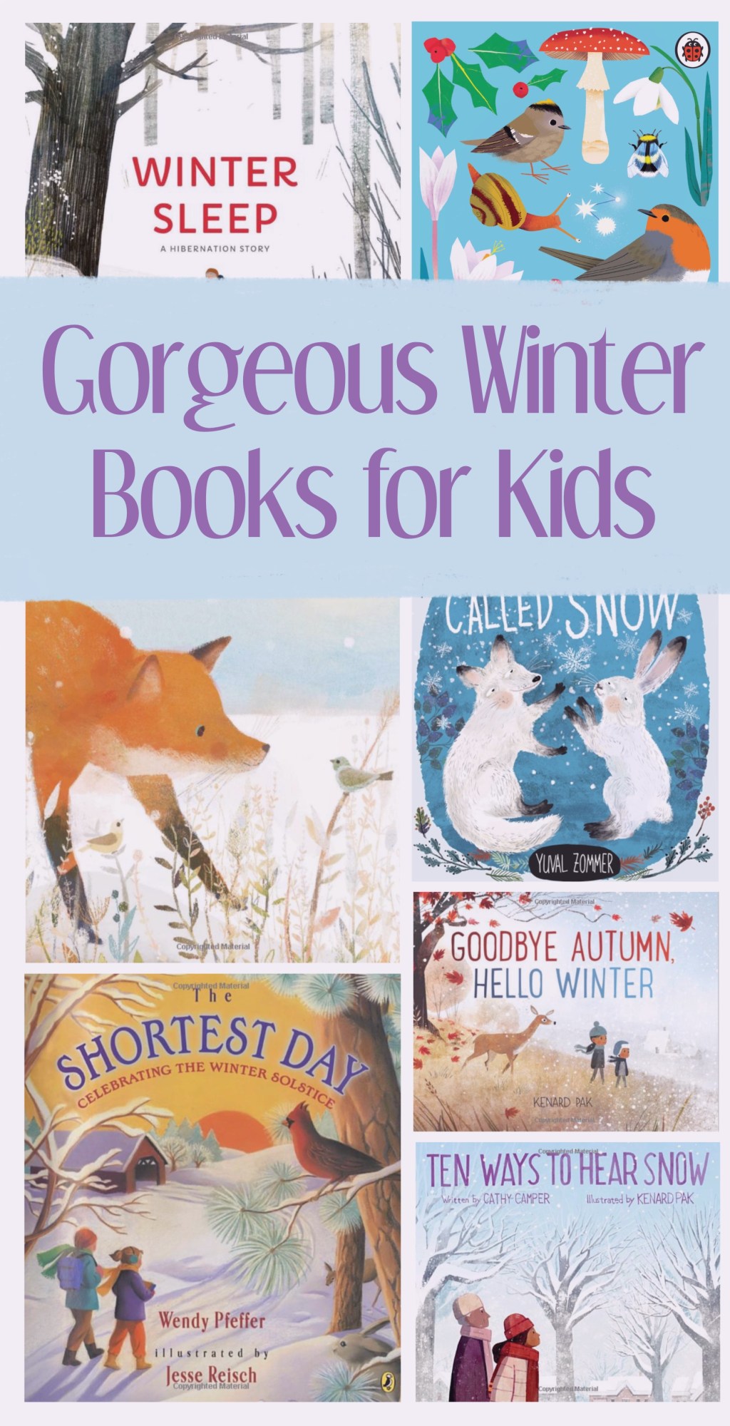 Gorgeous Kids Books about Winter&nbsp;(January)