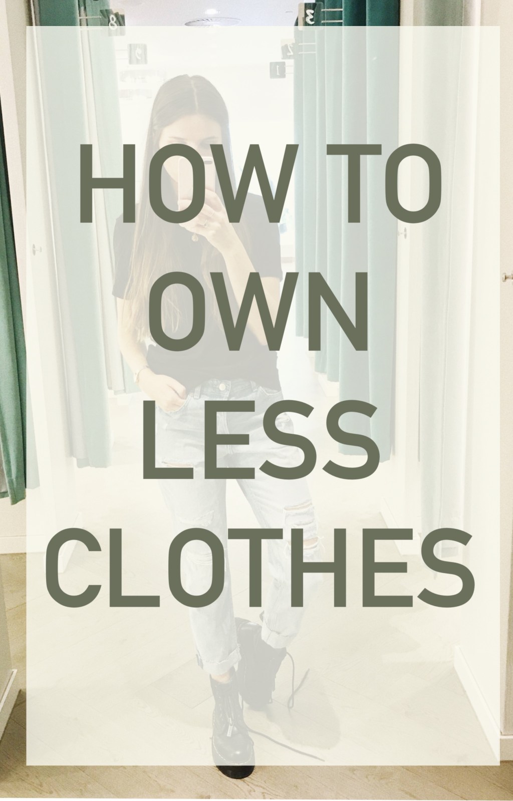 How to own less&nbsp;clothes